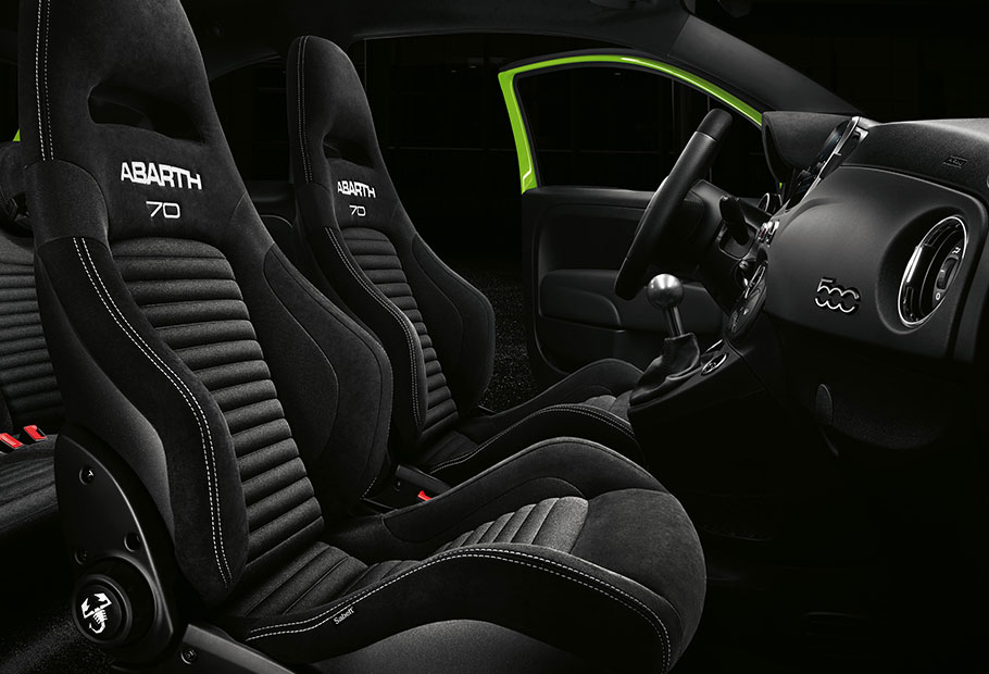 Interieur Abarth 595 Competizione